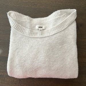 Aerie Cozyup Shrunken Crew Sweater